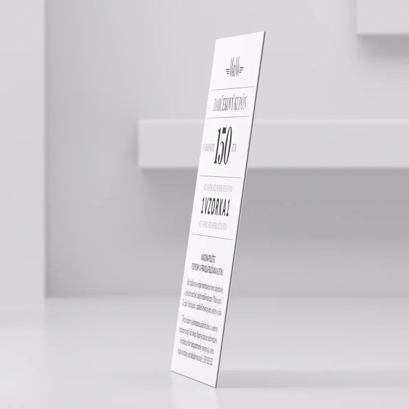 Každý detail kupónu MARIMA odráža kvalitu a vkus.