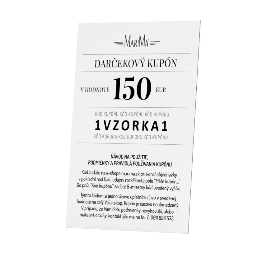 Pre tých, ktorí si zaslúžia viac. Luxusný darček s priestorom pre výber z celého portfólia MARIMA.