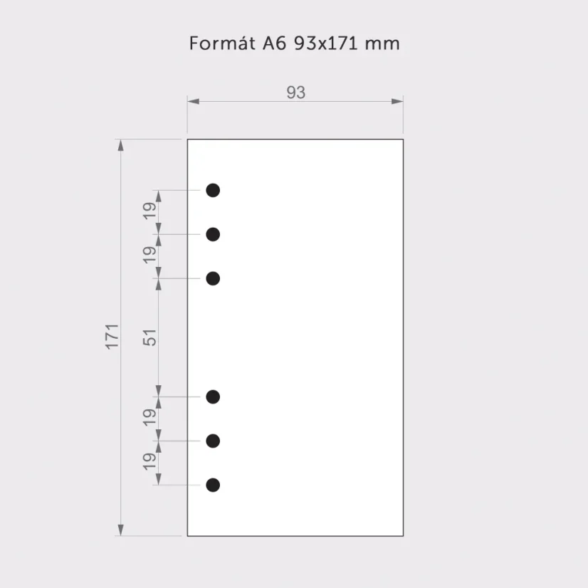 Formát: A6 (93 × 171 mm)