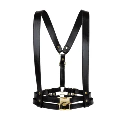 Dvojradový harness, ktorý hovorí za teba – výrazný, nekompromisný, čistý štýl.