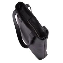 Kožená taška MARIMA – pohľad zhora so zatvoreným zipsom Kožená taška MARIMA – pohľad zhora so zatvoreným zipsom