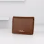 Mini kožená peňaženka MARIMA v hnedej farbe konak tabak – zatvorená