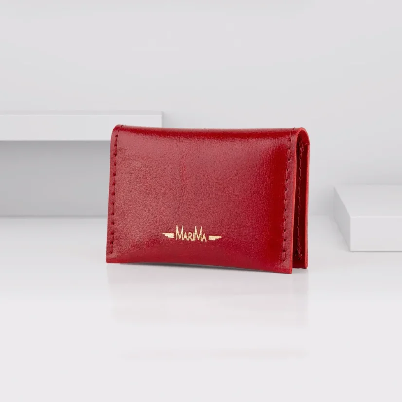 Mini peňaženka MARIMA – červený akcent pre ženy, ktoré chcú byť výrazné a štýlové