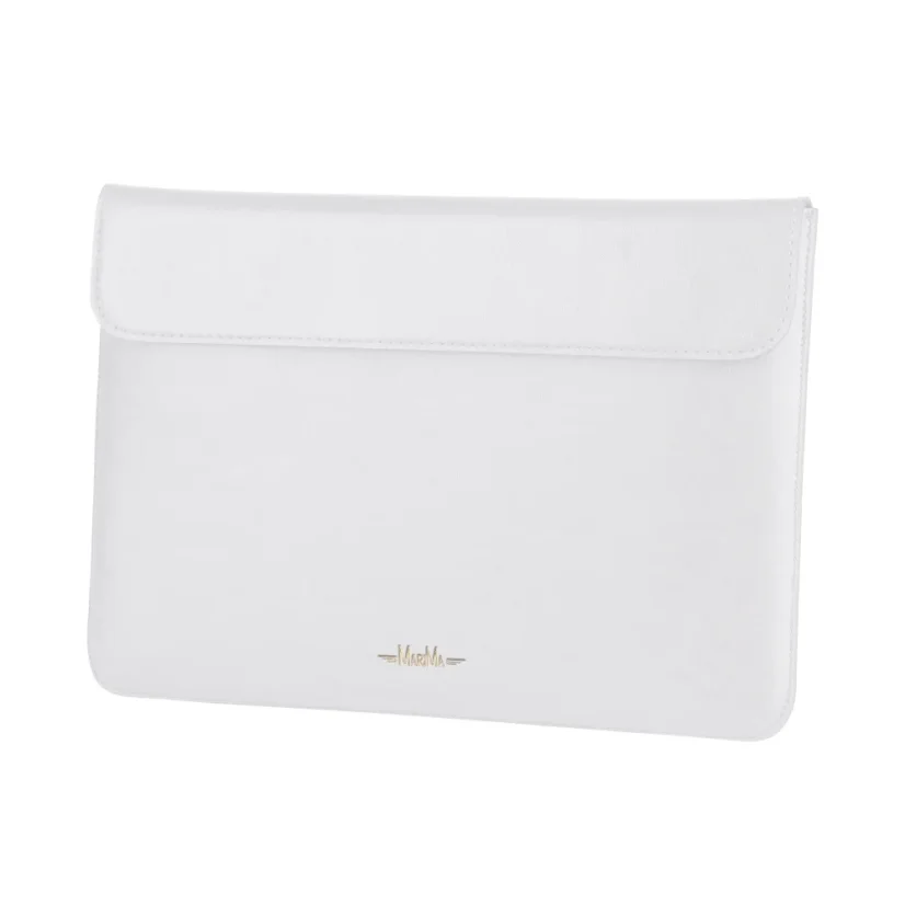 Biela farba, ktorá osvieži tvoj iPad a dodá mu elegantný vzhľad, zvýraznený jemným zlatým logom.
